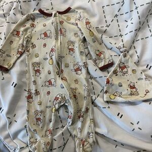 Disney Winnie the Pooh Baby One Piece - Cream